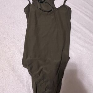Olive Green Bodysuit